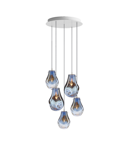 bomma-soap-chandelier-blue-5pcs-pendant-lighting