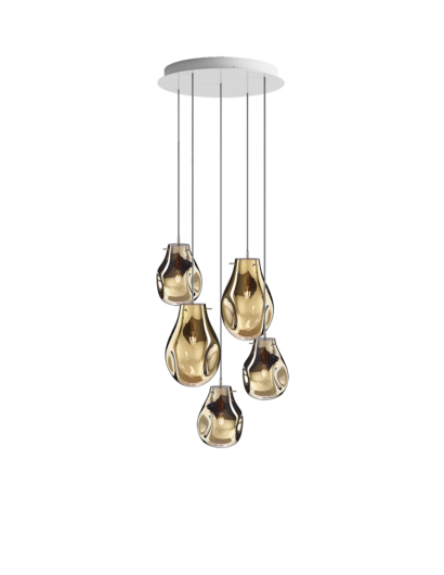 bomma-soap-chandelier-gold-5pcs-pendant-lighting