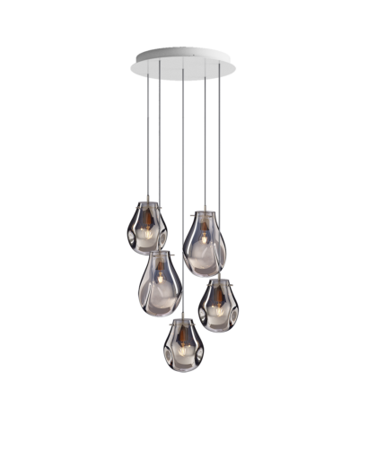 bomma-soap-chandelier-silver-5pcs-pendant-crystal-lighting