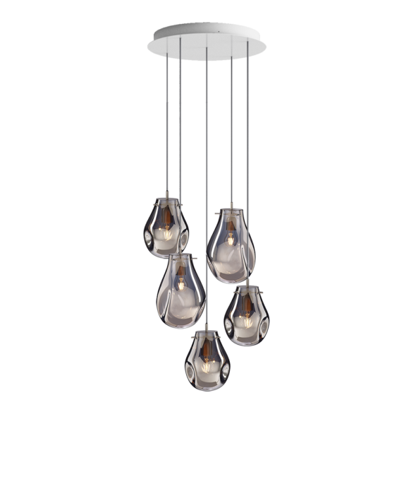 bomma-soap-chandelier-silver-5pcs-pendant-crystal-lighting
