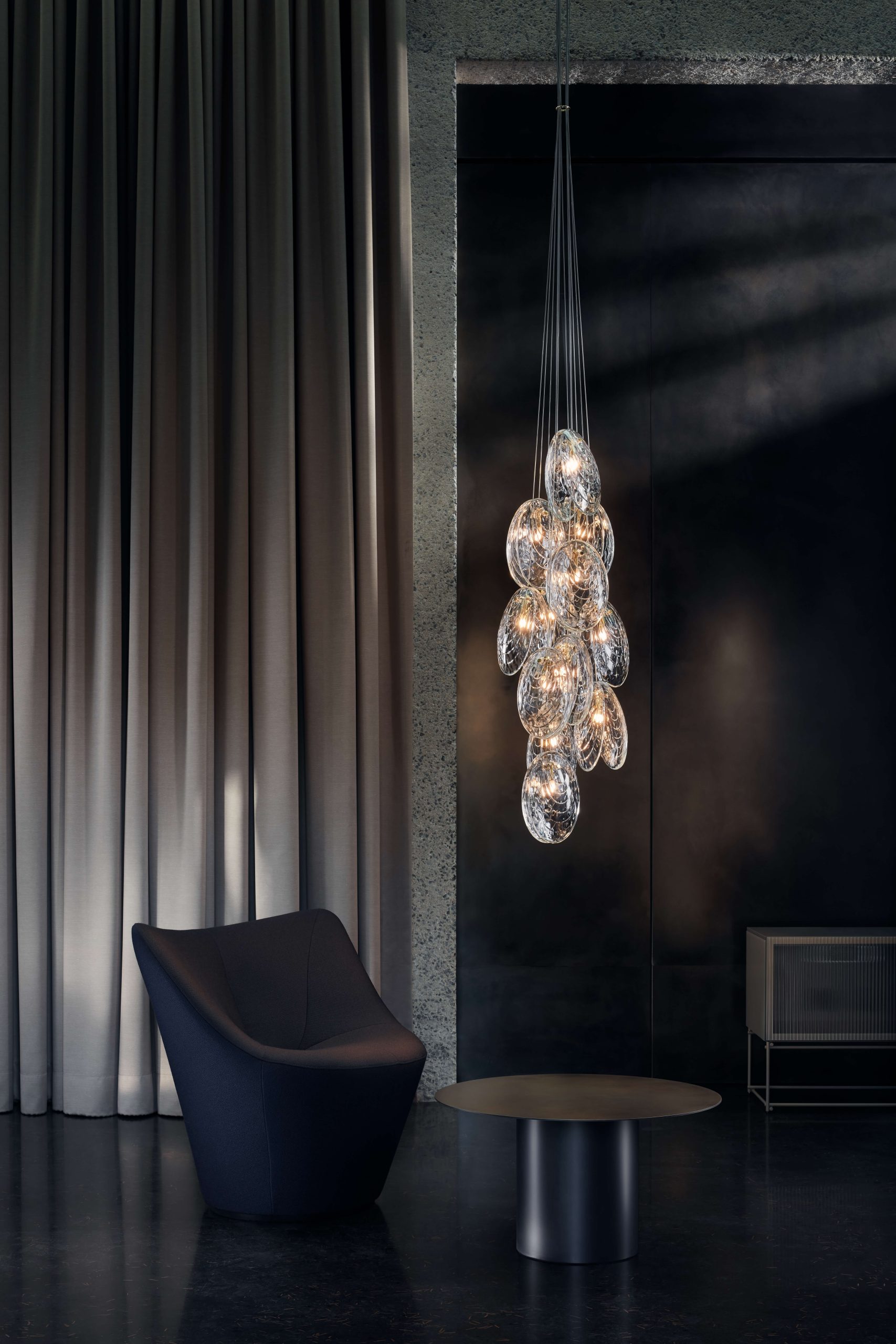 Mussels | Crystal lighting chandelier | BOMMA