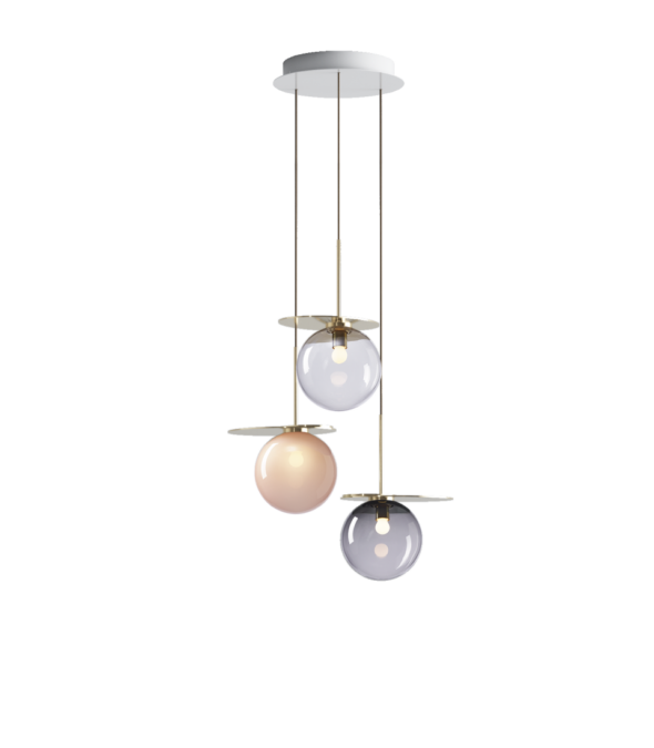 Bomma_Umbra_chandelier_round_pink_smoke_clear