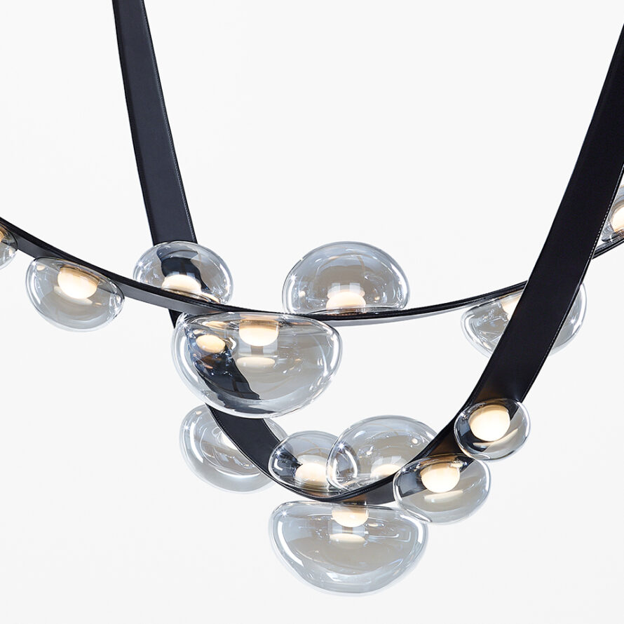 dew_drops_cover_photo_crystal_lighting_collection_vegan_leather_bomma_boris_klimek