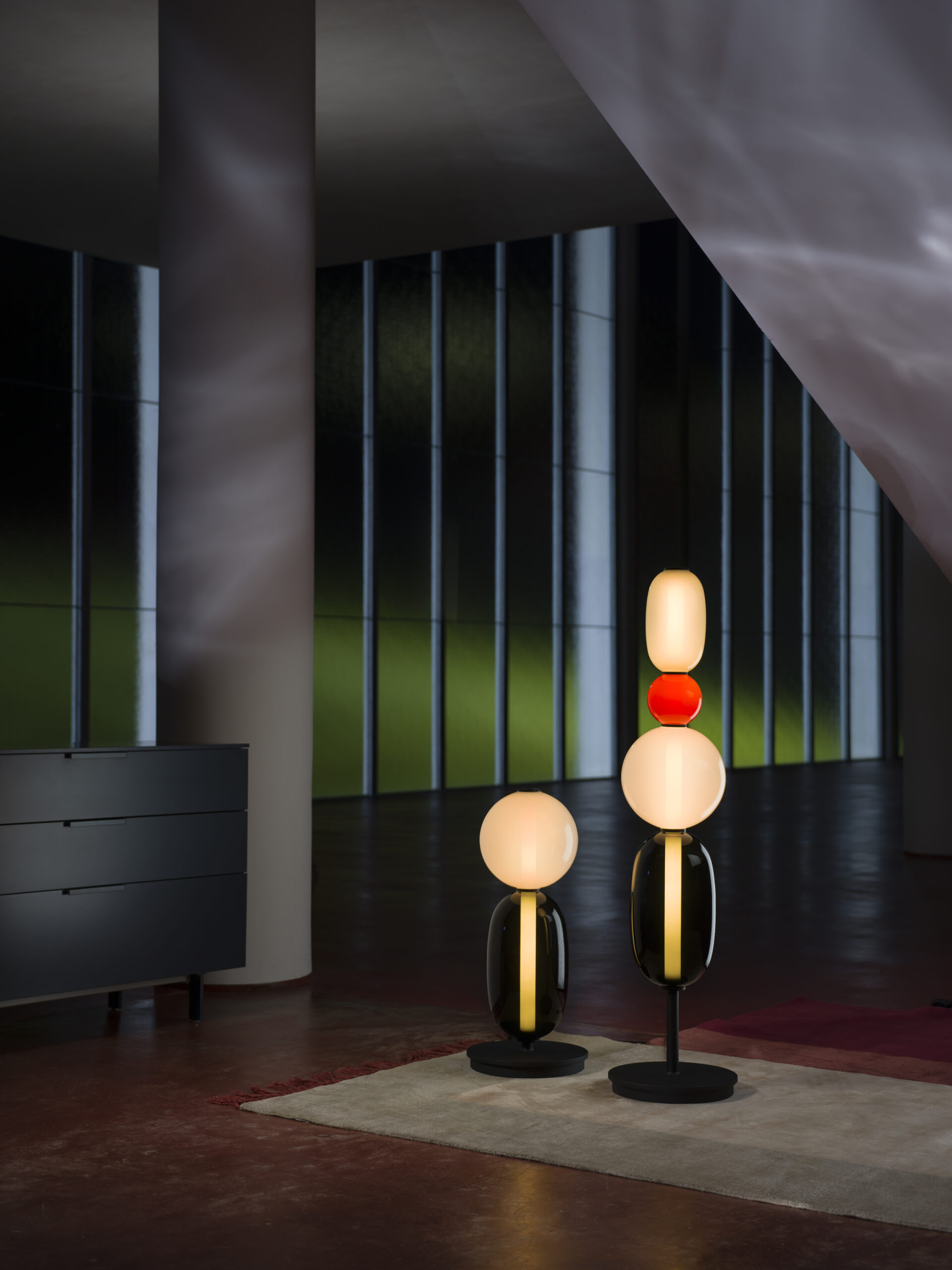 pebbles floor lamp large / configuration 3 - Bomma