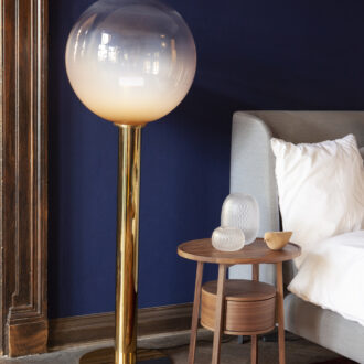 phenomena floor lamp large / flamingo pink / gold - Bomma (English)