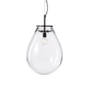 tim pendant medium / clear / black