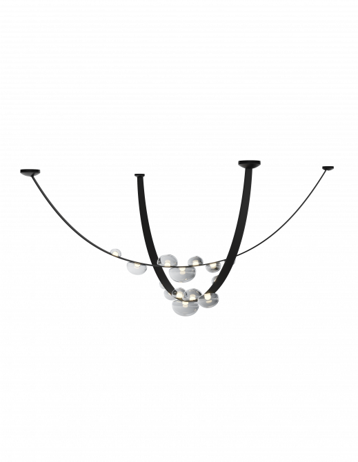 Dew Drops Design handmade crystal lighting Bomma