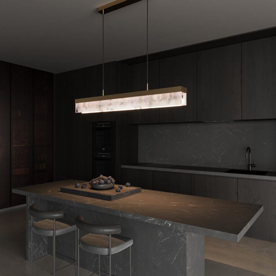 BOMMA_Fragment_Line_white_brushed_gold_