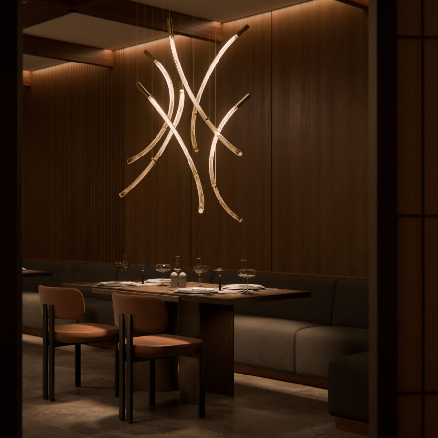 BOMMA_restaurant_Flare_installation2