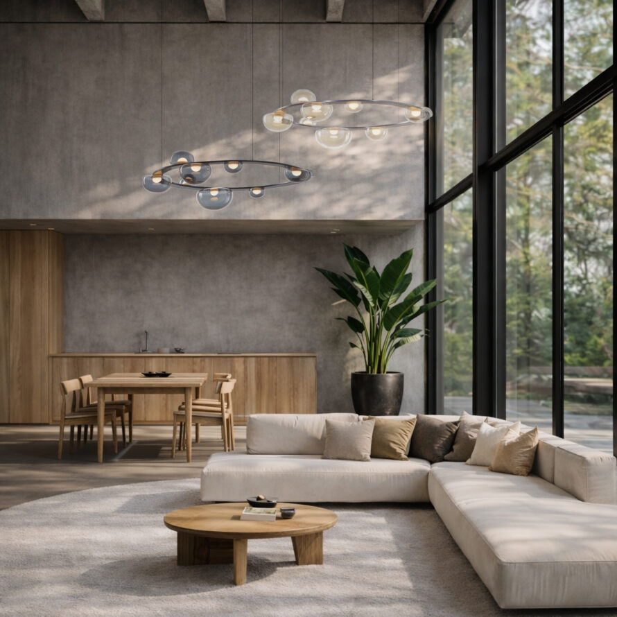 Bomma_Dew_Drop_circle_Double hight ceiling_02